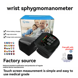 <span class=keywords><strong>Tensiomètre</strong></span> électronique automatique rechargeable, <span class=keywords><strong>montre</strong></span> numérique avec écran LCD, moniteur de pression artérielle au poignet, sphygmomanomètre - Product Image 2