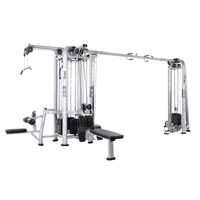 Machine de musculation multifonctionnelle à 5 stations avec poulies pour la maison et l'équipement de fitness commercial