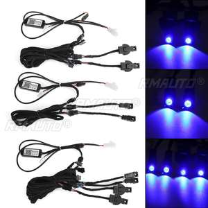 ไฟตกแต่งภายในรถยนต์ 4x LED แบบ RGB ควบคุมผ่านแอพ Bluetooth สร้างบรรยากาศด้วยเสียงเพลง สำหรับ Toyota Camry ปี 2019-2021 - Product Image 2