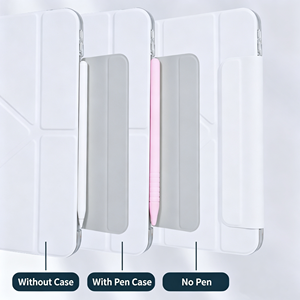 เคสสำหรับ OPPO Pad 4 / 5 Pro และ OnePlus Pad 2 Pro, ฝาครอบใสพร้อมตัวล็อค, ขนาด 13.2 นิ้ว, ไม่มีที่ใส่ดินสอ - Product Image 4