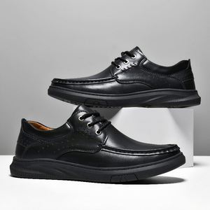 Italian Handmade Men's Genuine Leather Dress and Casual Boat Shoes Comfortable for Office Work Zapatos Para Hombres - Product Image 4