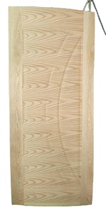 2.7mm 3mm melamine HDF cho cửa nội thất Veneer tự nhiên ván ép Laminate cửa da trắng mồi cửa da - Product Image 5