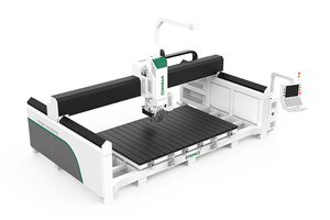 เครื่องเลื่อยสะพานหินแกรนิตและหินอ่อน CNC 4แกนระบบอินฟราเรดพร้อมแกนหมุนระบายความร้อนด้วยน้ำ - Product Image 4