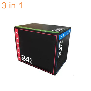 Équipement de gym 3 en 1, entraînement physique, boîte à sauts rose réglable, boîte à sauts pliométrique, Plyosoft, mousse personnalisée, boîte à sauts souple - Product Image 3