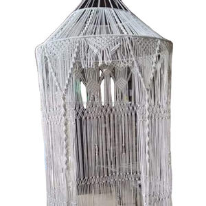 JM INTERNATIONAL Décoration murale en macramé fabriquée en Inde - Product Image 1