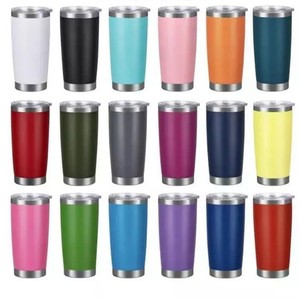 Private Label 20oz Insulated Tumbler Stainless Steel Double Wall Vacuum with <b>Lid</b> <b>Straw</b> Laser Engraved <b>Cup</b> - Product Image 5