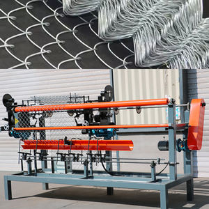 Grosir mesin tenun industri sepenuhnya otomatis untuk konstruksi jaring kawat berkerut diproduksi dengan komponen PLC - Product Image 1