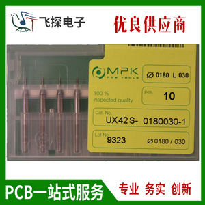 Micro-foret pour circuit imprimé MPK 0,180 mm L30 mm en carbure, norme DIN UX42S-0180030-1 - Product Image 4