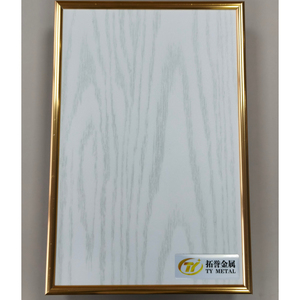 Panneaux décoratifs en <span class=keywords><strong>acier</strong></span> inoxydable 3D effet <span class=keywords><strong>bois</strong></span>, tôles en <span class=keywords><strong>acier</strong></span> inoxydable pour décoration intérieure - Product Image 4