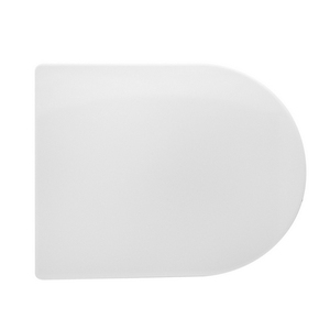 Sedile WC D375 Forma 7 Bianco Chiusura Ammortizzata Lunghezza 48 cm Larghezza 39 cm - Product Image 1