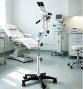 Animal Gyne Exam <strong>Microscope</strong> with Adjustable LED Cold Light Optional HD Camera for Cow Dog Cat Livestock Vagina Cervix - Product Image 4