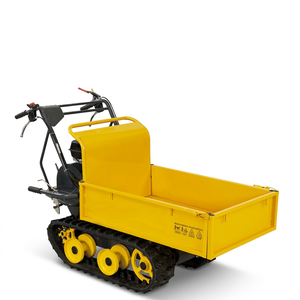 Elektrische hydraulische minidumper, 300 kg laadvermogen, compacte kruiwagen voor bouw, landbouw en tuintransport - Product Image 1