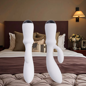 هزاز أرنب للإثارة الجنسية بتصميم مريح مستوحى من الفتاة اليابانية مع محركين مزدوجين و12 إعدادًا للسرعة - Product Image 6