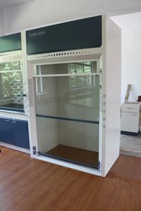 Top Sales 5 Feet Walk <strong>in</strong> Fume Cabinet Two Vertical Rising Sashes All Steel CE Certificate - Product Image 3