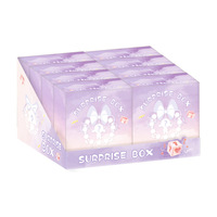 Boîte en papier kraft personnalisée avec logo, vente en gros d'usine, boîte surprise Tide Play, boîte aveugle personnalisée pour l'emballage de cadre photo
