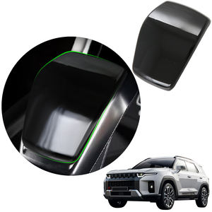 ABS décoration intérieure de voiture levier de tête <span class=keywords><strong>manuel</strong></span> boîte de vitesses bouton de changement de vitesse couvercle accessoires Kit de carrosserie pour Ssangyong <span class=keywords><strong>Torres</strong></span> 2022 - Product Image 1