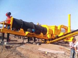 Máquina mezcladora de tambor de asfalto pesado | Planta de betún caliente para proyectos de obras viales - Product Image 2