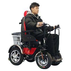 Fauteuil roulant électrique Taihe Jingang, batterie 24V 12Ah, scooter tout-terrain, double siège, voyage à grande vitesse - Product Image 1