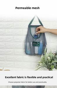 Sac de rangement mural créatif multi-usage en maille pour fruits et légumes, oignons et ail - Product Image 6