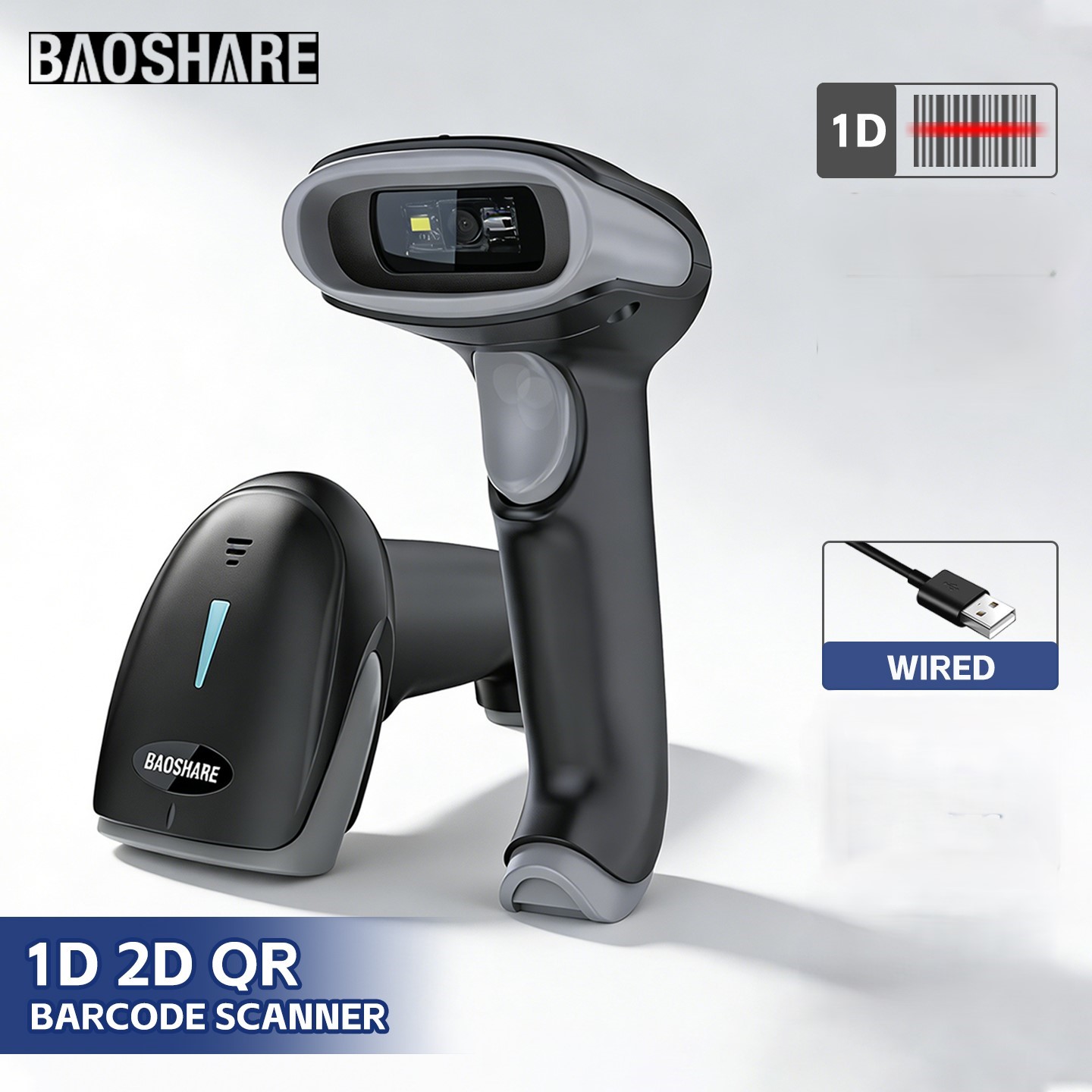 Scanner 1D filaire YC-15