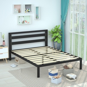 Double cadre métallique doré King, <span class=keywords><strong>lit</strong></span> en acier doré Simple, taille grande - Product Image 6