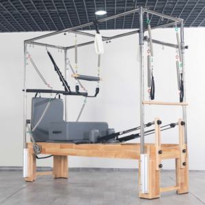 3-в-1 деревянный Пилатес Кадиллак полубашня реформатор и пилатес кровать домашняя студия тренажерный зал фитнес Йога тренировочная полукровать - Product Image 5