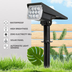 <span class=keywords><strong>El</strong></span> nuevo al aire libre Ip67 impermeable Solar luz césped jardín paisaje macho jardín en un bajo voltaje Led Solar del césped luz - Product Image 1