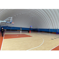 Tienda de cúpula de evento con dosel de estructura de membrana inflable con soporte de aire de alta calidad