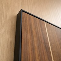 Porte coupe-feu en bois massif minimaliste haute densité, porte intérieure en bois résistante au feu pour bâtiments commerciaux et résidentiels