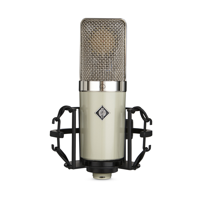 BAIFEILI V7 Professional 48V Cardioid Large Diaphragm 34mm Condenser XLR Wired Microphone Metal Champagne Studio Recording