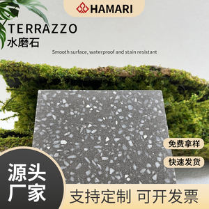 Piso de terrazo artificial de aglomeración mixta con apariencia de piedra, <span class=keywords><strong>tablero</strong></span> de terraza, baldosa de terrazo, encimera - Product Image 6