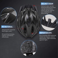 Avec feu arrière amovible pare-soleil amovible vtt vélo de route hommes femmes casques de cyclisme pour adultes