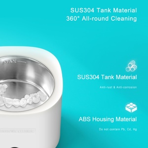 Limpiador Ultrasónico Portátil de 25W, Nuevo 2024, para Joyería, Dentaduras Postizas, Uso Doméstico, Efecto de Limpieza Súper Fuerte, Bajo Ruido, Potente - Product Image 3