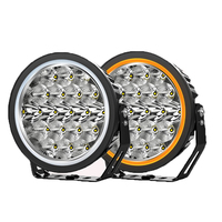 Feux de route Aurora 2025 9 pouces 1 lux/1600M 19650LM Combo 4x4 avec feux de position IP68 130W LED