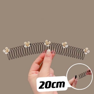Nuovo Fermaglio per Capelli in Lega Invisibile Allungato, Stile Europeo-Americano, per Ragazze Dolci, Magia per Acconciature Posteriori - Product Image 3