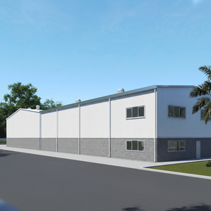 Entrepôt préfabriqué en acier à structure haute TOPPRE, prix économique, directement de l'usine, ateliers de construction de haute qualité - Product Image 4