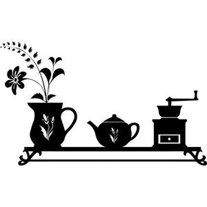 Vinilo Adhesivo de Alta Temperatura para Pared de Cocina, Calcomanía de Alimentos para Decoración de Cafeterías y Sublimación en Cocina - Product Image 1