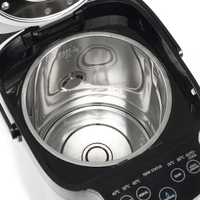 Bouilloire électrique 4L avec contrôle de la température pour garder le café au chaud Chaudière à eau chaude en acier inoxydable 304 de qualité alimentaire Pot thermique électrique