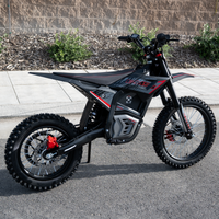 Fabricant vérifié, moto électrique tout-terrain pour enfants, 4800W, moteur à engrenages en aluminium, 7 vitesses, 80 mph, suspension intégrale, moto de cross pour jeunes