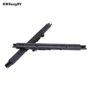 HWHongRV Rieles Deslizantes para Asientos de RV, Kit de Soportes de Rieles de Asiento de Alta Resistencia con Doble Bloqueo para Conversión de Asientos de Autocaravanas y Campervans - Product Image 4
