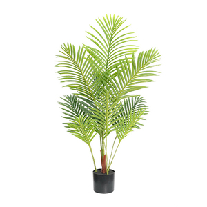 Plantes artificielles, palmier <span class=keywords><strong>Chrysalidocarpus</strong></span> <span class=keywords><strong>Lutescens</strong></span>, simulation de plantes hautes, aménagement paysager, décoration de la maison, bonsaï vert, 70-180 cm - Product Image 1