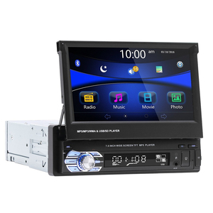 <span class=keywords><strong>Autoradio</strong></span> Android 2DIN 7 pouces avec écran tactile IPS, navigation GPS universelle pour voiture, écran détachable, haute qualité, 2G - Product Image 1