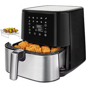 Aifa 8L Hot Air Fryer Multifunctional Stainless Steel Air Fryer 6L 8L with 2 Heating Elements Digital Control - Product Image 2