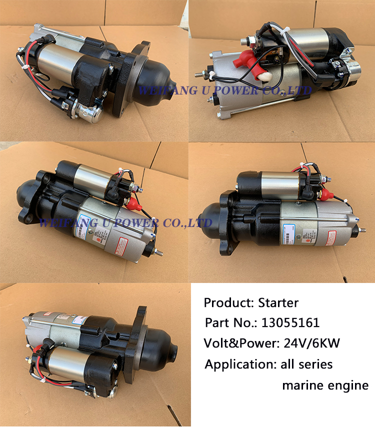 High-quality Spare Part Starter for Diesel Engine WP4/6C
