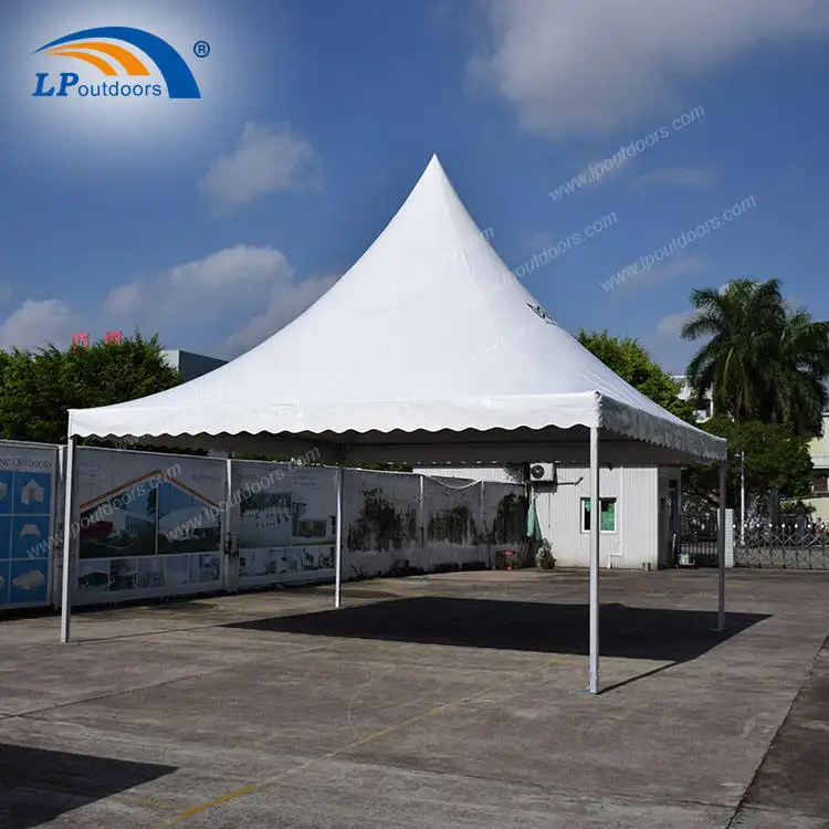20x20 feet high peak pagoda tent for event party admission