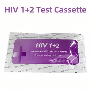 ชุดทดสอบเอชไอวี12 แบบตลับ ตรวจหาเอชไอวี1+2 ด้วยเลือดทั้งหลอด ได้รับการรับรองมาตรฐาน CE สำหรับการวินิจฉัย - Product Image 5