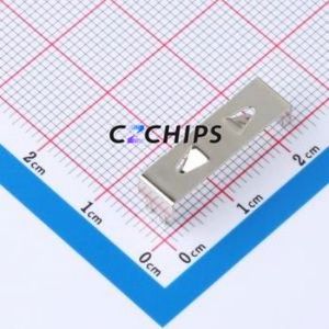 MY-2032-13N Button & Strip Battery Connector Through hole Component (THT) Connector Battery Clip CR2032 Phosphor Bronze Nickel - Product Image 2