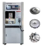 Machine de fraisage CNC à portique 5 axes professionnelle RUIYI ATC, capacités de découpe et de gravure de métaux précieux, broche simple, Taïwan