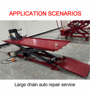 <span class=keywords><strong>Elevador</strong></span> de Tijera de Acero Hidráulico para Motocicleta, Capacidad de Elevación de <span class=keywords><strong>500kg</strong></span>, 1200mm - Product Image 5