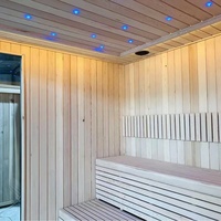 Le fabricant propose directement des fours à bois traditionnels pour sauna extérieur à deux personnes, à vapeur sèche et humide, tendance.